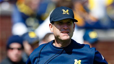 Throwback Thursday: Jim Harbaugh teaching QB fundamentals back during ...