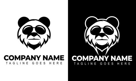 Panda Head Logo Design Template. Modern Design. Panda logo. 2966261 Vector Art at Vecteezy