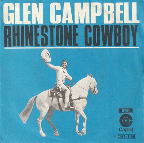 Glen Campbell – Rhinestone Cowboy (1975, Vinyl) - Discogs