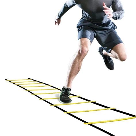 Soccer Training Ladder Agility Football Step Training Equipment Adjustable Speed Ladder-in ...