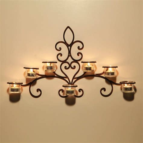 Rustic Wall Candle Holders | Foter