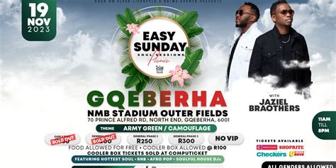 Easy Sunday Soul Sessions Picnic GQHEBERHA - Computicket BoxOffice