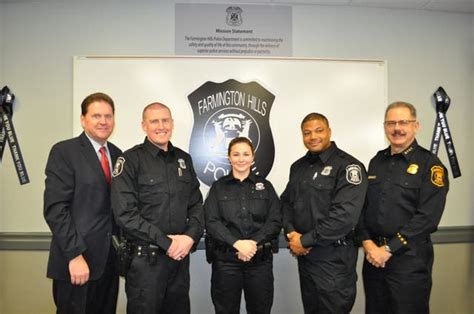 Farmington Police Department Hires Three New Officers | Farmington, MI ...