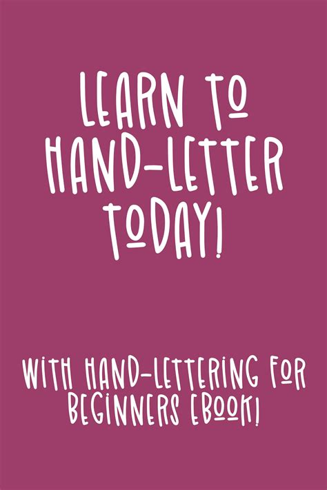 Hand lettering tutorial with practice sheets resources | Hand lettering for beginners, Lettering ...