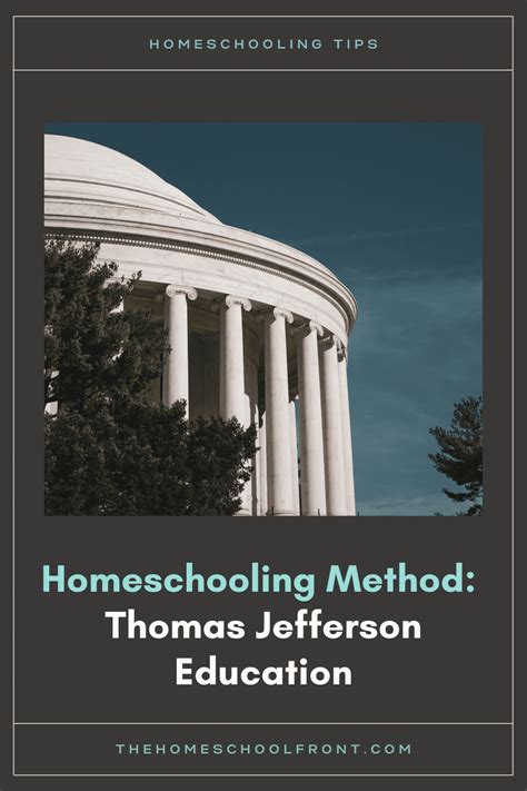 Homeschooling Method: Thomas Jefferson Education | The Homeschool Front