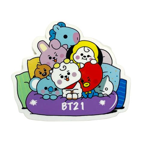 Chỉ từ $0.50 BT21 stickers cute với nhiều mẫu sticker đáng yêu từ BT21