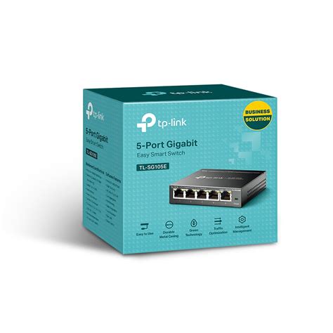 TL-SG105E | 5-Port Gigabit Easy Smart Switch | TP-Link