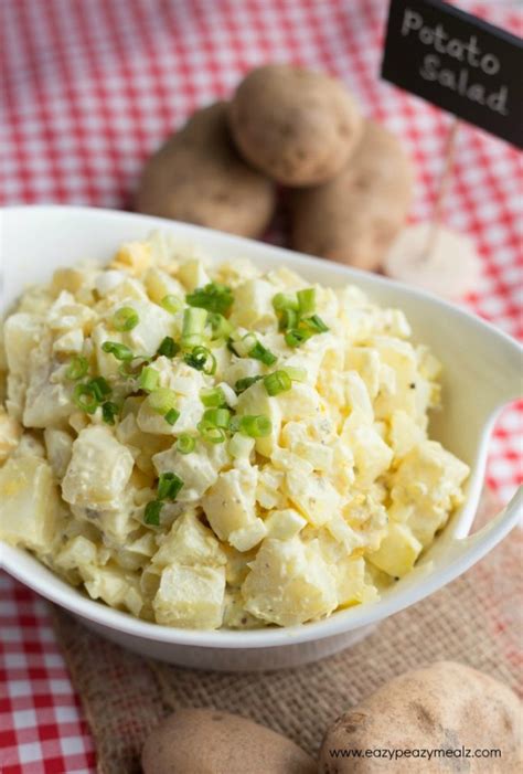 Classic Mustard Potato Salad - Easy Peasy Meals