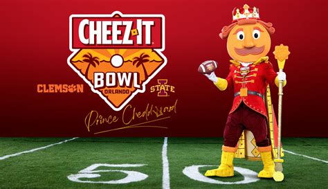 Meet Prince Cheddward, the Cheez-It Bowl’s First-Ever Mascot! | PopIcon ...