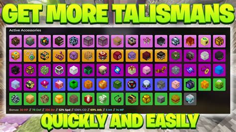 Ultimate Talisman Guide Hypixel Skyblock Youtube – Otosection