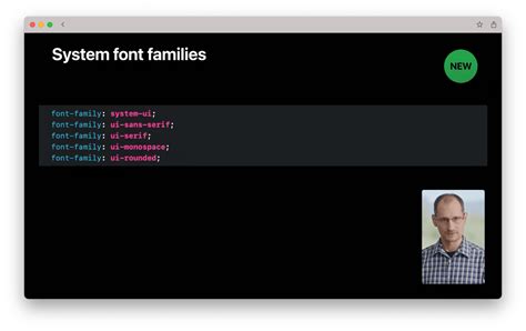 Leveraging System Fonts on the Web - Jim Nielsen’s Blog