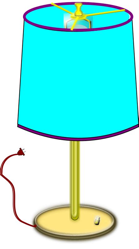 Table Lamp - Openclipart