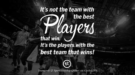 50 Inspirational Quotes About Teamwork And Sportsmanship