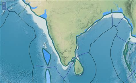 India claim about points defining the baselines of India (straight ...