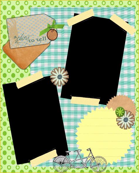 Free Scrapbook Templates Of Sweetly Scrapped Free Printable 8 5 X 11 Scrapbook ...