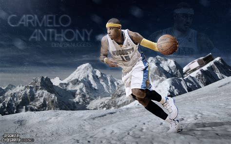 Carmelo Anthony | Nuggets | Wallpaper by ClydeGraffix on DeviantArt