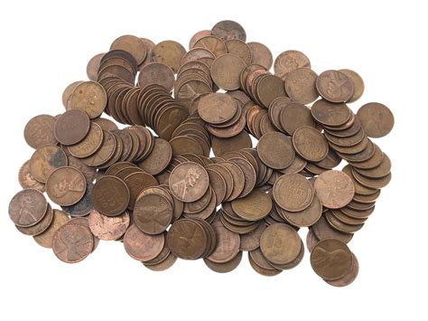 Lot - 200pc Misc. Unsearched Lincoln Wheat Pennies