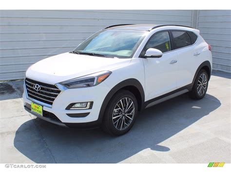 Winter White 2021 Hyundai Tucson Ulitimate Exterior Photo #139800082 ...