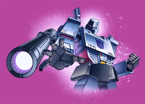 Daniel Aguilera - Transformers G1 Decepticon Megatron - Fanart