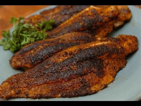 In the Kitchen with Ken: Blackened Catfish - YouTube