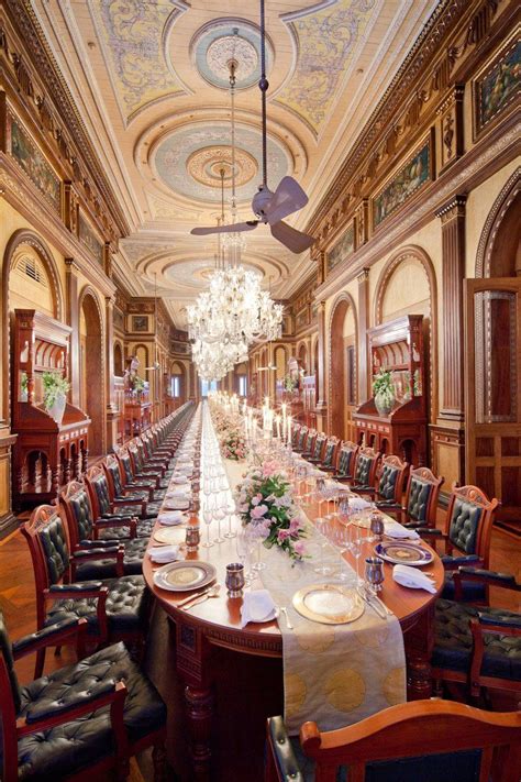 Longest dining room in the world. Falaknuma Palace in Hyderabad, India ...