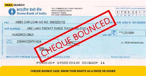 Cheque Bounce Case: Know Your Rights as a Payee or Issuer