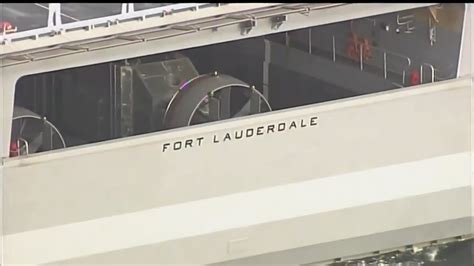 USS Fort Lauderdale docks at Port Everglades - WSVN 7News | Miami News ...