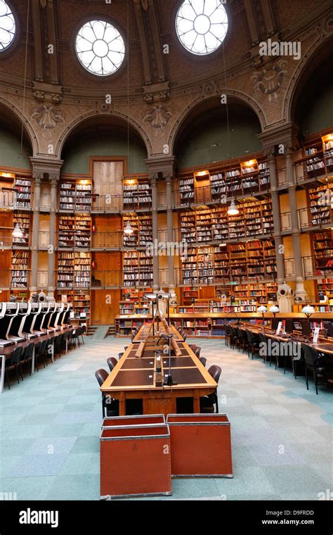 Paris national library interior hi-res stock photography and images - Alamy