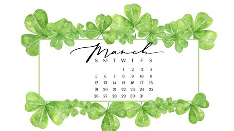 20 FREE MARCH 2024 DESKTOP CALENDAR BACKGROUNDS (EASY DOWNLOAD ...