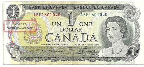 Old 1973 Bank Of Canada - Canadian One Dollar Note