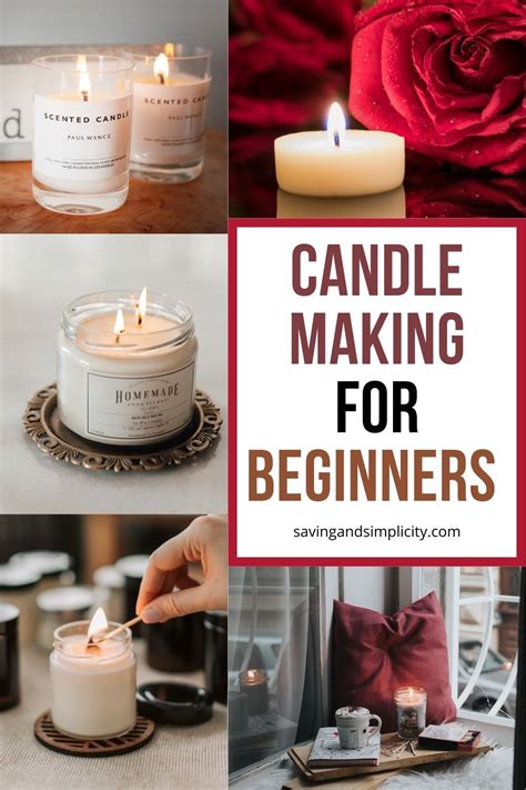 Candle Making For Beginners - 7 Amazing Candle Ideas - Saving & Simplicity