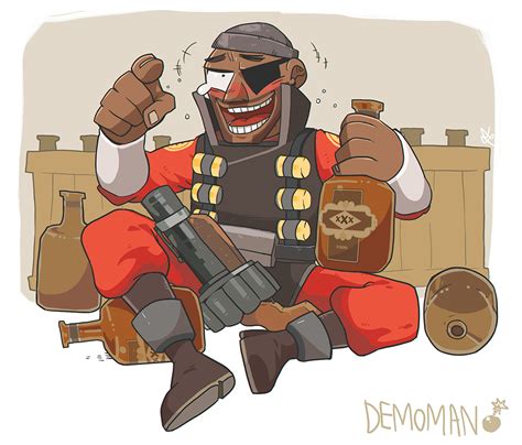 Drunken Demoman by dalsegno2525 on DeviantArt