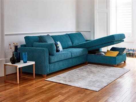 The Ashwell Chaise Storage Sofa Bed | Sofa bed with chaise, Sofa bed, Sofa