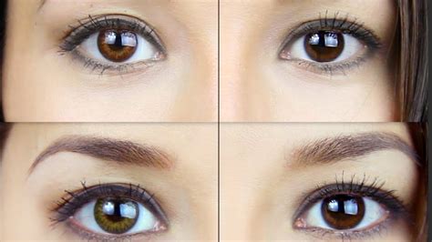 AIR OPTIX (BROWN, PURE HAZEL) FOR DARK BROWN EYES REVIEW - YouTube