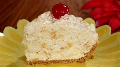 No Bake Pineapple Cream Cheese Pie Recipe - Amy Lynn's Kitchen