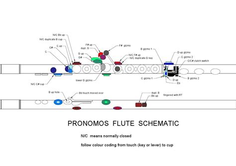 parts of a flute | Flute Keys | Flute, Key, Chart