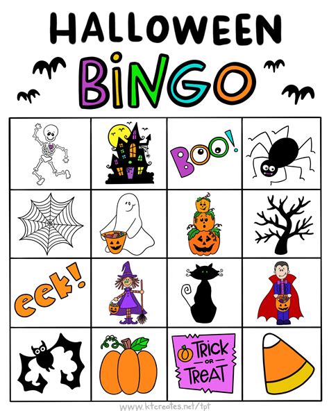 Cut Out Halloween Bingo Printable | ubicaciondepersonas.cdmx.gob.mx