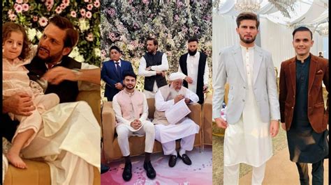 Shaheen Afridi Wedding Pics: Here's Everyone Who Attended the Wedding