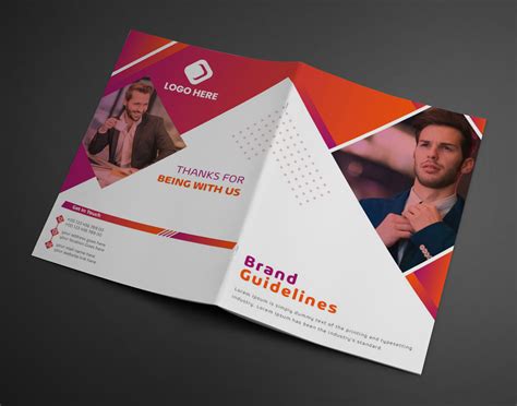 Landscape Brochure Template Design on Behance