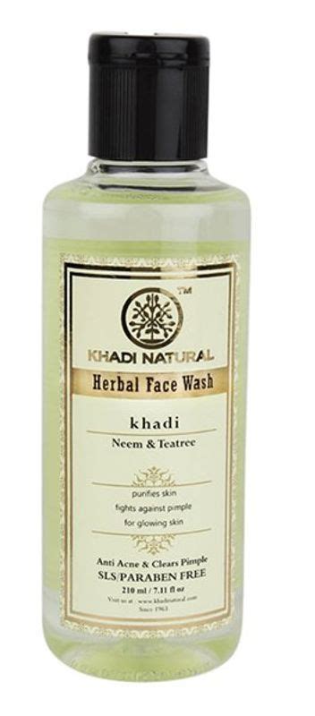 Khadi Natural Neem & Teatree Face Wash ingredients (Explained)