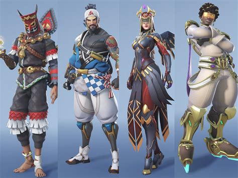 All Hero Skins in Overwatch 2 Season 4 Battle Pass