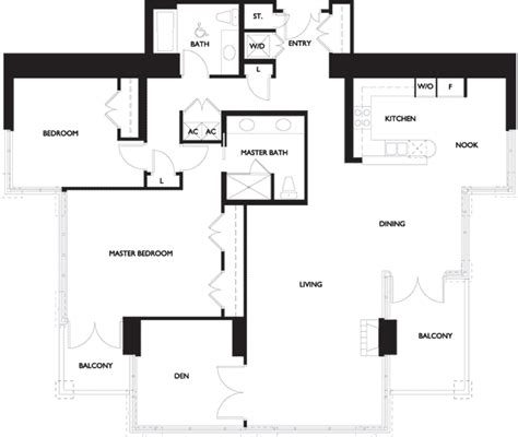 The Grande Floor Plan STE | The Grande - Downtown San Diego Condos