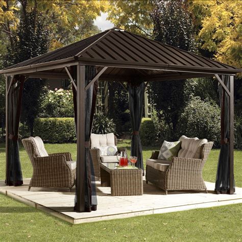 Dakota 10 Ft. W x 10 Ft. Gazebo | Wayfair