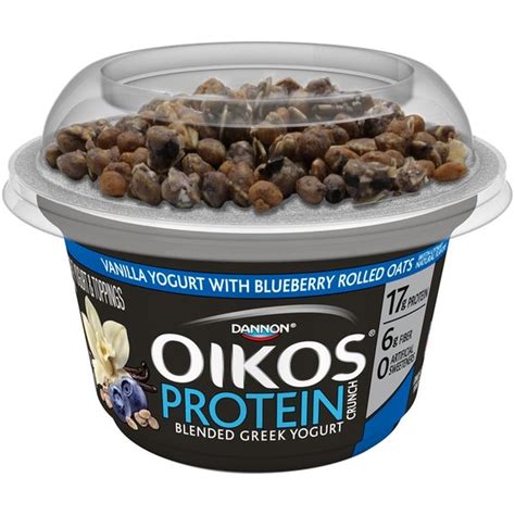 Oikos Protein Crunch Nonfat Vanilla Greek Yogurt (5 oz) - Instacart