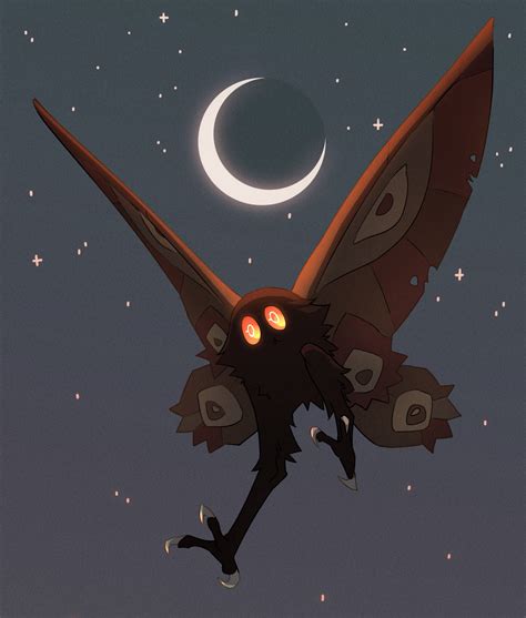 ArtStation - Mothman character design