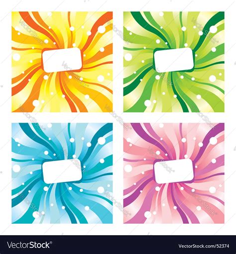 Colorful labels Royalty Free Vector Image - VectorStock