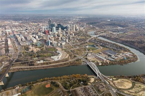 Aerial Photo | Edmonton Skyline