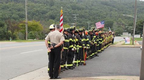 Rocky Mount Fire Department participates in a Memorial Walk for 9/11 | WSET