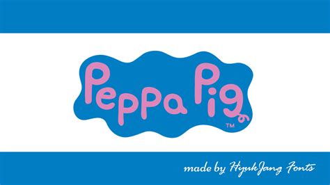 Peppa Pig Font Package by HyukJang on DeviantArt