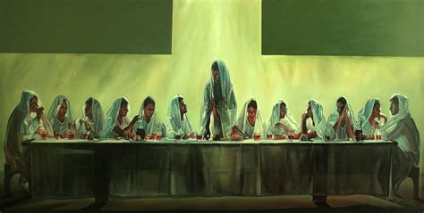 The Last Supper Painting by Giorgi Kobiashvili - Pixels